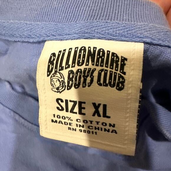 Billionaire Boys Club Utopia astronaut blue cotton tee - Picture 4 of 6